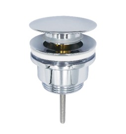 PILETTA LAVABO CLICK-CLACK CON VITE LUX 1" 1/4