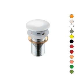 PILETTA CLICK-CLACK LAVABO "FANCY" SENZA TROPPO PIENO Salmone