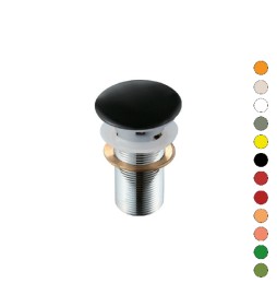 PILETTA CLICK-CLACK LAVABO "FANCY" CON TROPPO PIENO Nero