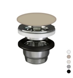 PILETTA LAVABO FEELING SENZA TROPPO PIENO Tappo Beige Opaco