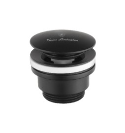 SCARICO PILETTA PISTON BLACK 1"1/4 Nero Opaco