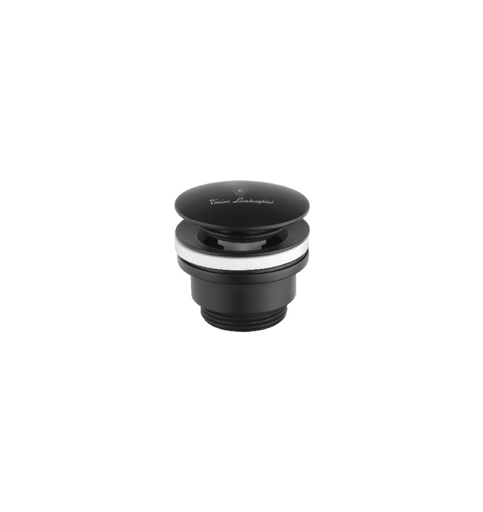 SCARICO PILETTA PISTON BLACK 1"1/4 Nero Opaco