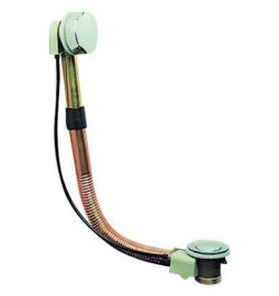 COLONNA SCARICO VASCA IN OTTONE MODELLO A SEDERE -