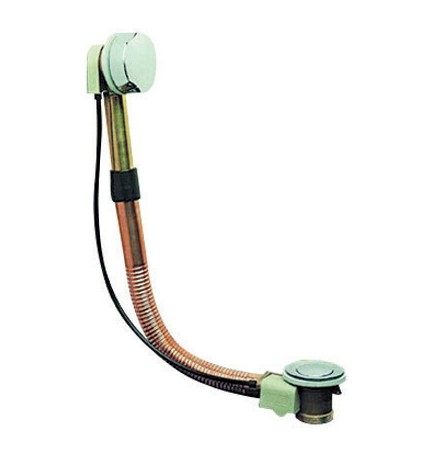 COLONNA SCARICO VASCA IN OTTONE MODELLO A SEDERE -