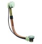 COLONNA SCARICO VASCA IN OTTONE MODELLO A SEDERE -