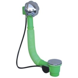 COLONNA SCARICO VASCA AUTOMATICA IN PVC EXTENSA Cromata