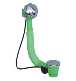 COLONNA SCARICO VASCA AUTOMATICA IN PVC EXTENSA Cromata