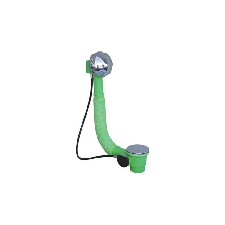 COLONNA SCARICO VASCA AUTOMATICA IN PVC EXTENSA Cromata