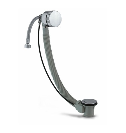 COLONNA SCARICO VASCA CON EROGATORE IN PPR 1" 1/2