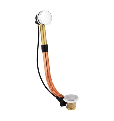 COLONNA SCARICO VASCA IN OTTONE SIMPLY 1"1/2