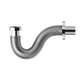 TUBO DI SCARICO BPS FLESSIBILE-ESTENSIBILE IN ACCIAO INOX 1"1/4 x 32