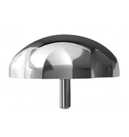 MANOPOLA IN ABS CROMO PER COLONNA VASCA EXTENSA Diam. 82