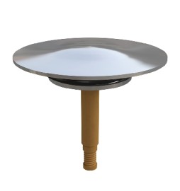 TAPPO PER COLONNA VASCA "EXTENSA" Cromata