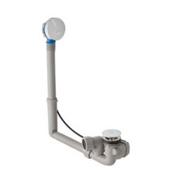 SIFONE CON COLONNA PER VASCA DA BAGNO GEBERIT Diam. 40mm