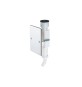 SIFONE SCARICO CONDENSA AD INCASSO PIASTRA INOX 1" x 46