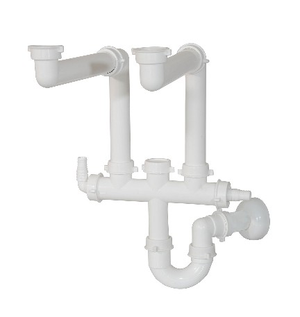 SIFONE UNIVERSAL 2 VIE "CREA SPAZIO" PER LAVELLO 1"1/2