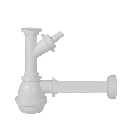 SIFONE AD UNA VIA GLOBO SENZA PILETTA 1"1/2