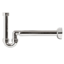 SIFONE PER BIDET ABS METALLIZZATO 1"1/4 - 1" - D. 40-32 mm