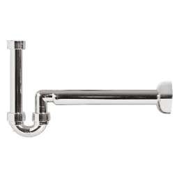 SIFONE PER BIDET ABS METALLIZZATO 1"1/4 - 1" - D. 40-32 mm