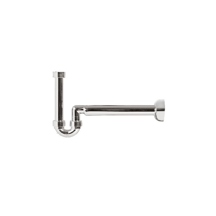 SIFONE PER BIDET ABS METALLIZZATO 1"1/4 - 1" - D. 40-32 mm