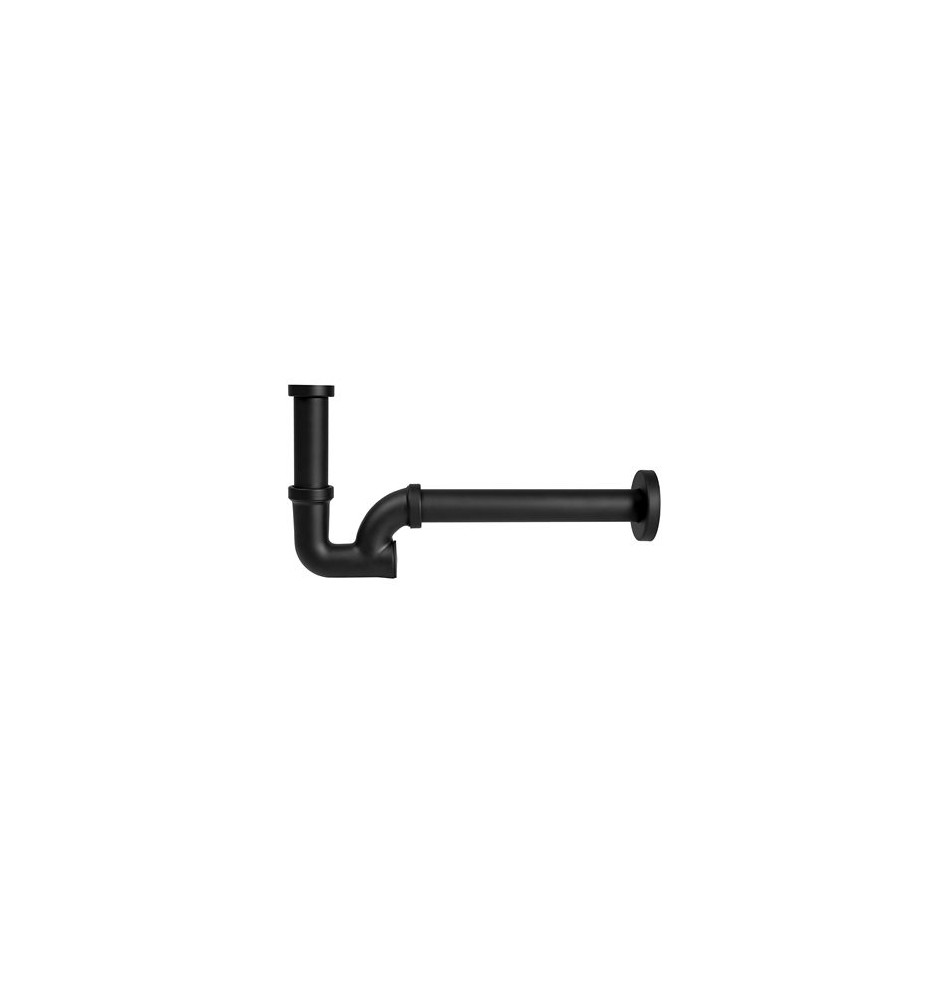 SIFONE LAVABO IN OTTONE 1"1/4 Nero opaco