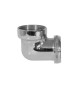 RACCORDO 90° CROMATO 1"1/4 x 32