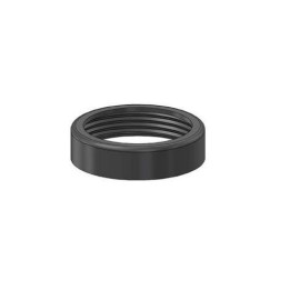GHIERA LISCIA IN OTTONE D. 1"1/4 D. 43 Nero opaco