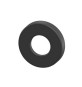 ROSONE IN OTTONE D. 32 70x12 mm Nero opaco