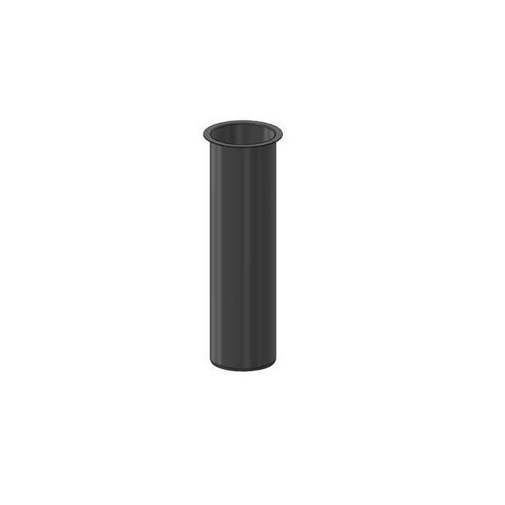 TUBO CON BATTENTE IN OTTONE D. 32 cm 30 Nero opaco