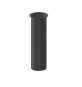 TUBO CON BATTENTE IN OTTONE D. 32 cm 30 Nero opaco