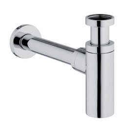 SIFONE DI SCARICO TONDO MODERNO 1" 1/4 Cromo