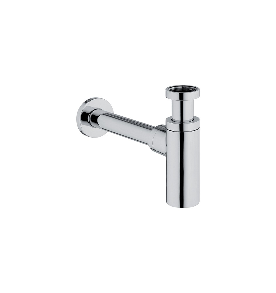SIFONE DI SCARICO TONDO MODERNO 1" 1/4 Cromo