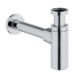 SIFONE DI SCARICO TONDO MODERNO 1" 1/4 Cromo