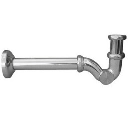 SIFONE AD S SENZA PILETTA CON CANNA DA CM.25 MODELLO LUX ESSE 1"