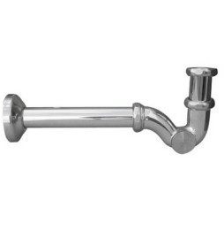 SIFONE AD S SENZA PILETTA CON CANNA DA CM.25 MODELLO LUX ESSE 1"1/4