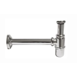 SIFONE A BOTTIGLIA SENZA PILETTA CON CANNA DA CM.25 MODELLO LUX 1"