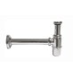 SIFONE A BOTTIGLIA SENZA PILETTA CON CANNA DA CM.25 MODELLO LUX 1"