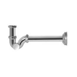 SIFONE AD S SENZA PILETTA CON CANNA DA CM. 25 1"