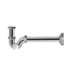 SIFONE AD S SENZA PILETTA CON CANNA DA CM. 25 1"1/4