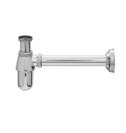 SIFONE A BOTTIGLIA SENZA PILETTA CON CANNA DA CM. 25 1"1/4