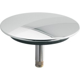 TAPPO SALTERELLO IN OTTONE CROMATO PER COLONNA VASCA Diam. 70
