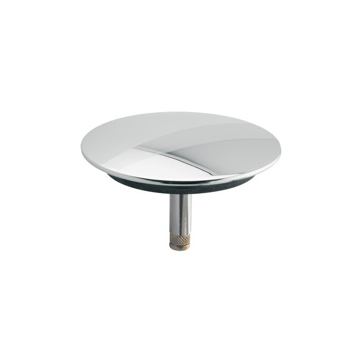 TAPPO SALTERELLO IN OTTONE CROMATO PER COLONNA VASCA Diam. 70