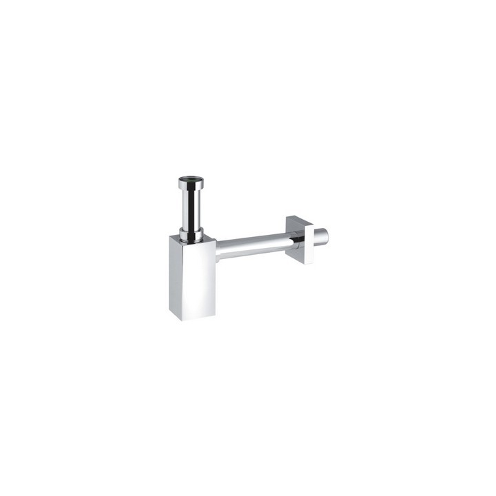 SIFONE "PIQUADRATO" PER LAVABO ABS 1" 1/4 - 32x250 mm