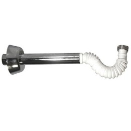 SIFONE ESTENSIBILE "SIFONCELLO " PER LAVABO E BIDET CON GHIERA 1"1/4