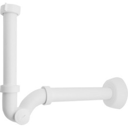 SIFONE S "MONSTER S" BIANCO SENZA PILETTA COMPLETO DI CANOTTO DI SCAR. 1"1/4 Scarico Diam. 32