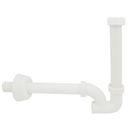 SIFONE "MONSTER K" SENZA PILETTA COMPLETO DI CANOTTO DI SCARICO 1"1/4 x 32