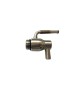 RUBINETTO P/FUSTO OLIO ANTIGOCCIA INOX 1/2 S/GHIERA