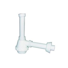 SIFONE PVC 1 VIA S / PILETTA PER INOX 1"1/2 Diam. 40