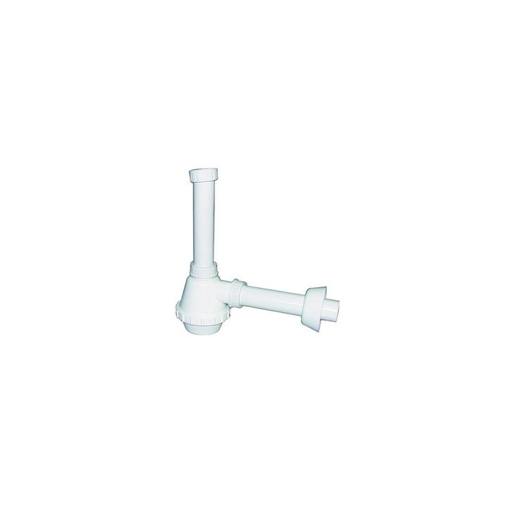 SIFONE PVC 1 VIA S / PILETTA PER INOX 1"1/2 Diam. 40