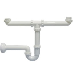 SIFONE "EURO" PER LAVELLI A 2 VIE 1" 1/2 Diam.40